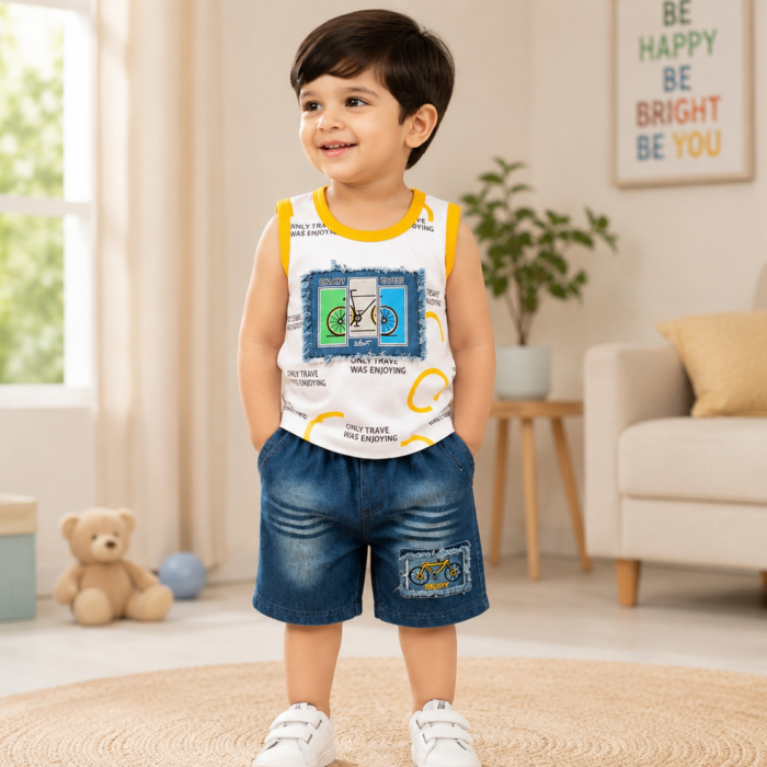 Toddler Boys 2-Piece Summer Clothing Set