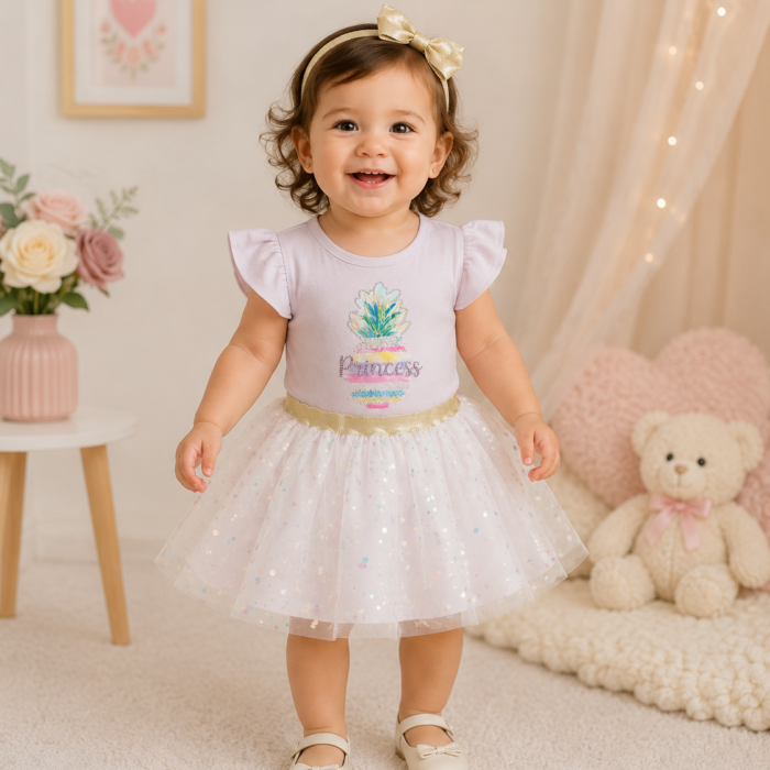 Toddler Girls Princess Tulle Dress