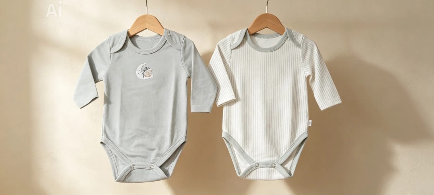 Baby Full Sleeve Cotton Romper - Image 2