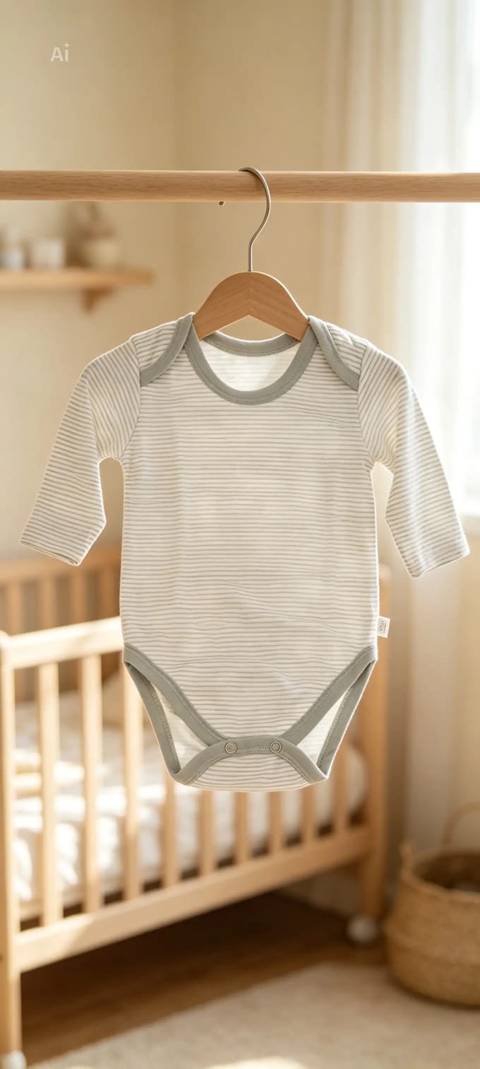 Baby Full Sleeve Cotton Romper - Image 3