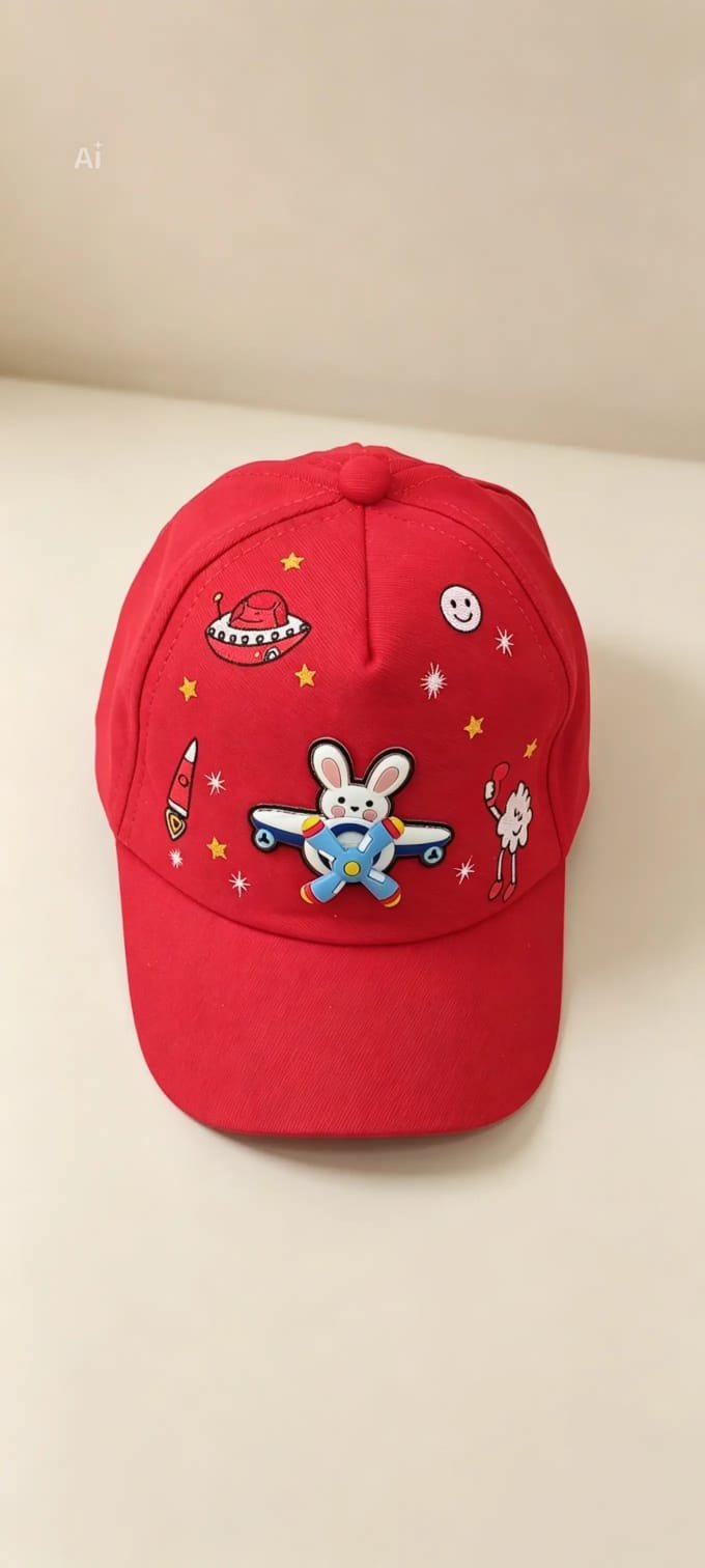 Kids Cartoon Printed Baseball Cap